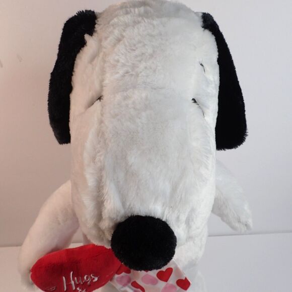 Peanuts Snoopy Large 21” Happy Valentine’s Day Plush Greeter Decoration Dandee - Picture 6 of 13